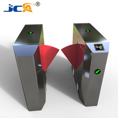 Qualität  access control system glass door automatic full height flap turnstile / security speed turnstile usine