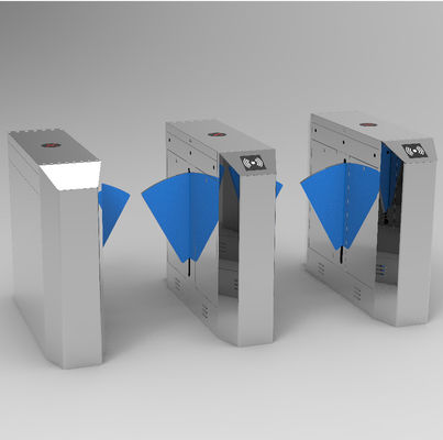 Qualität  1.0--1.2mm Access Control Automatic Entry Sliding Turnstile Barrier Gate Gym Entrance Security Tripod Turnstile FB200 usine